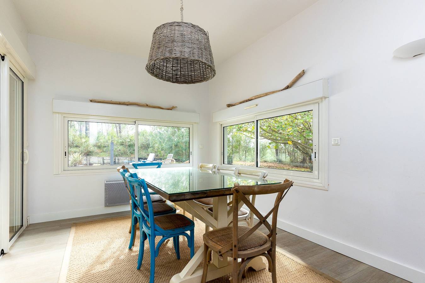 Villa 'Pin Bleu' in Meeresnähe mit Pool und Wlan in Moliets-et-Maa, Côte d’Argent