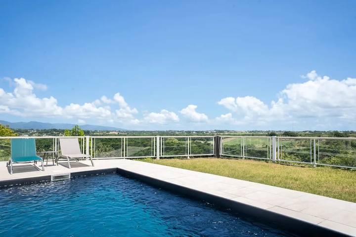 Villa pour 10 personnes, avec vue et piscine ainsi que jardin et terrasse - 1