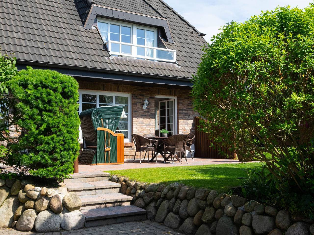 Ganze Ferienwohnung, Landhaus Brigitte - 3-Zimmerwohnung Landhaus I Eg West in Tinnum, Sylt (Gemeinde)
