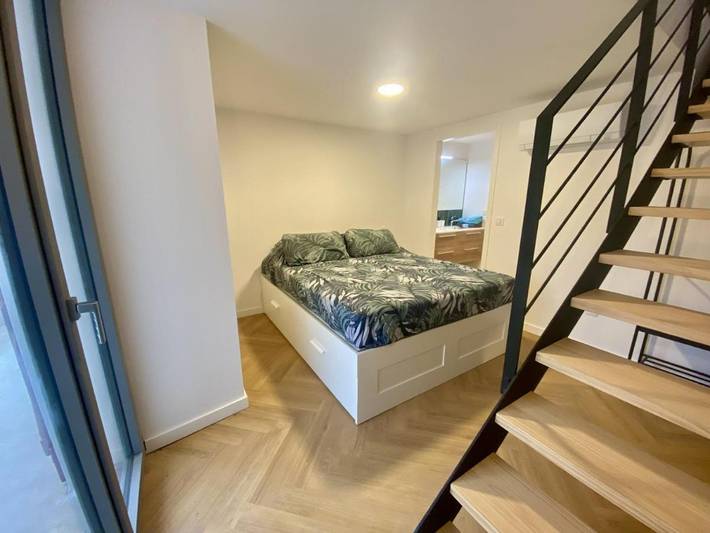 Gîte pour 2 personnes, avec jardin ainsi que terrasse et vue à Bidarray - 4