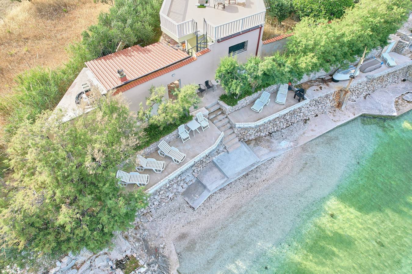 Villa für 8 Personen mit Meerblick in Kastel Stafilic, Kaštela