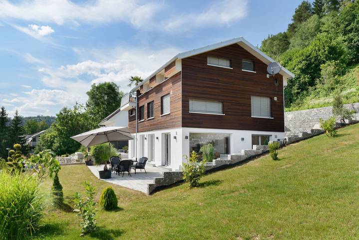 Geheel appartement, Appartement 'Ferienwohnung Paul' met Uitzicht op de Bergen, Gedeeld Terras en Wifi in Stockach, Landkreis Konstanz