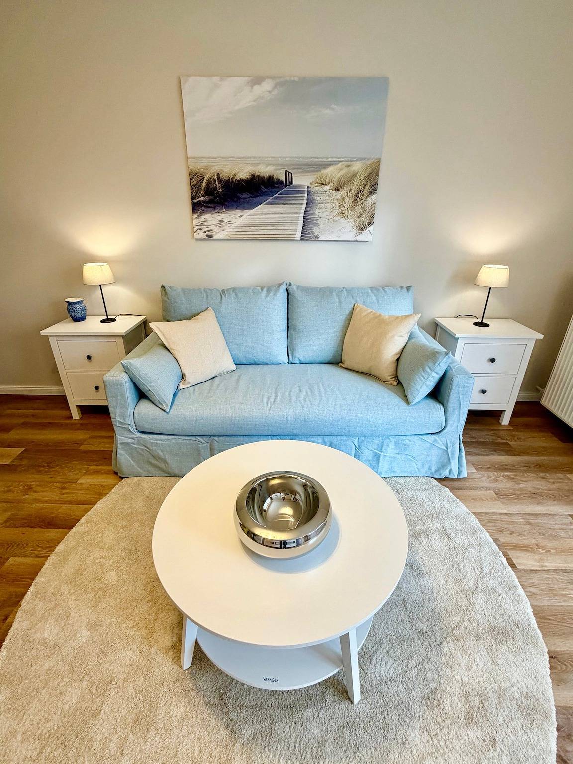 Ganze Wohnung, Apartment „Ostsee-Glück“ mit Meerblick, Balkon und Wlan in Ostseebad Travemünde, Lübeck