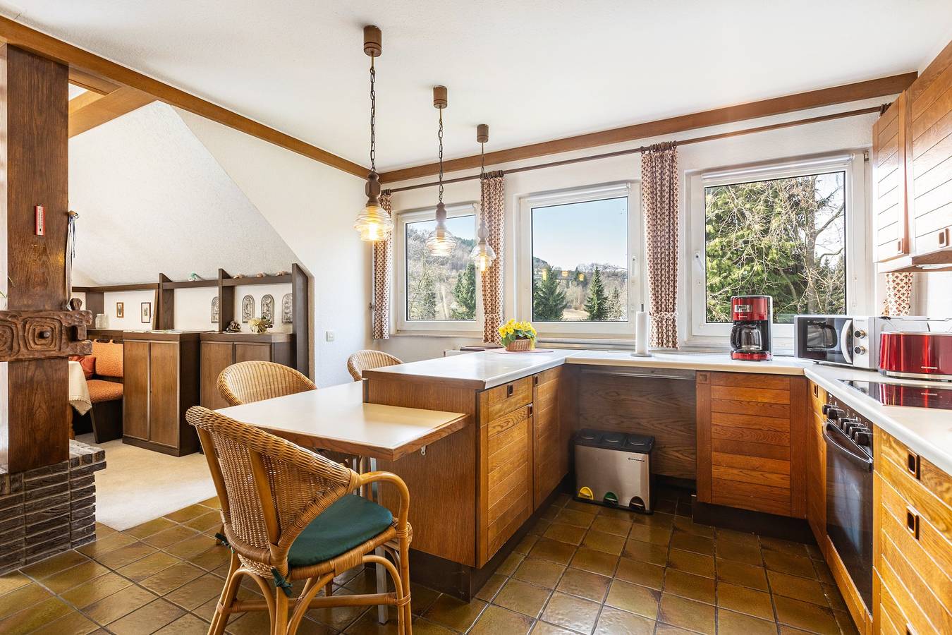 Vakantiewoning Grothoff met bergzicht, privétuin en wifi, foto 9
