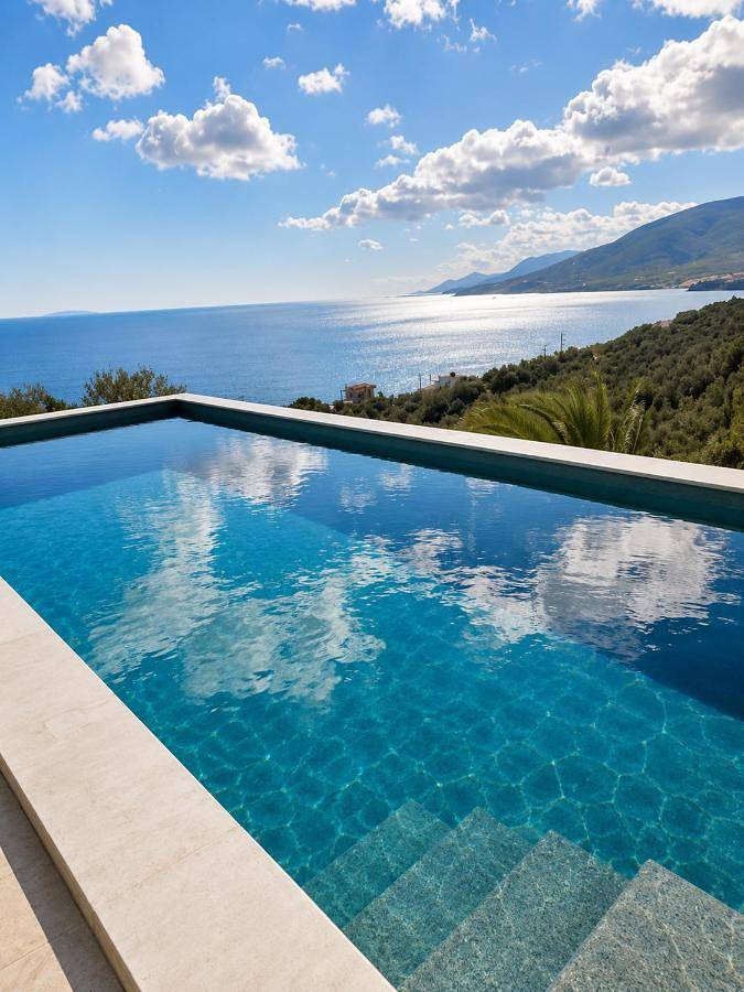 Chalet para 6 personas, con piscina además de vistas y terraza, Se admiten mascotas en Arcadia