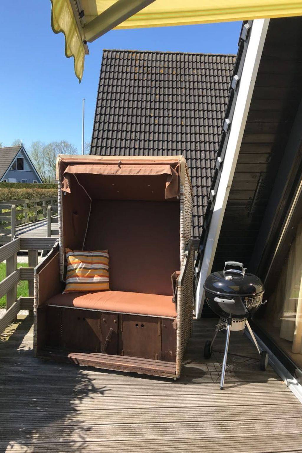 In Fedderwardersiel mit Terrasse in Fedderwardersiel, Butjadingen