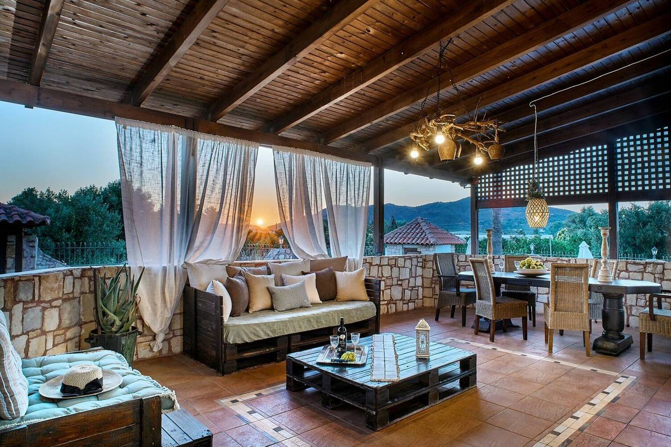 Villa für 9 Personen mit Whirlpool in Agia (Chania), Chania und Umgebung