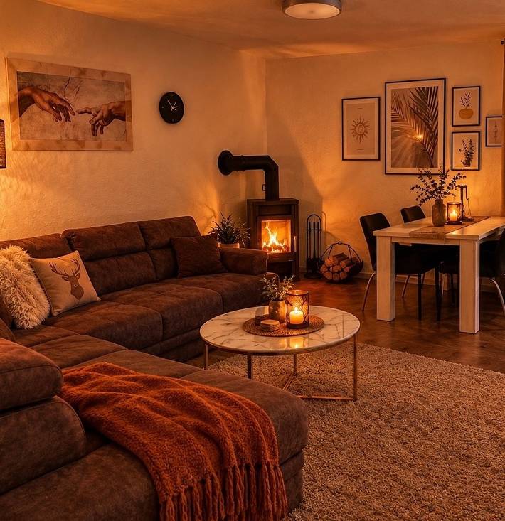 Ferienwohnung für 4 Personen, mit Garten und Ausblick - 1