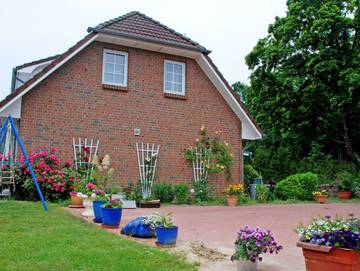 Ferienwohnung für 2 Personen, mit Terrasse und Garten, kinderfreundlich am Selliner See