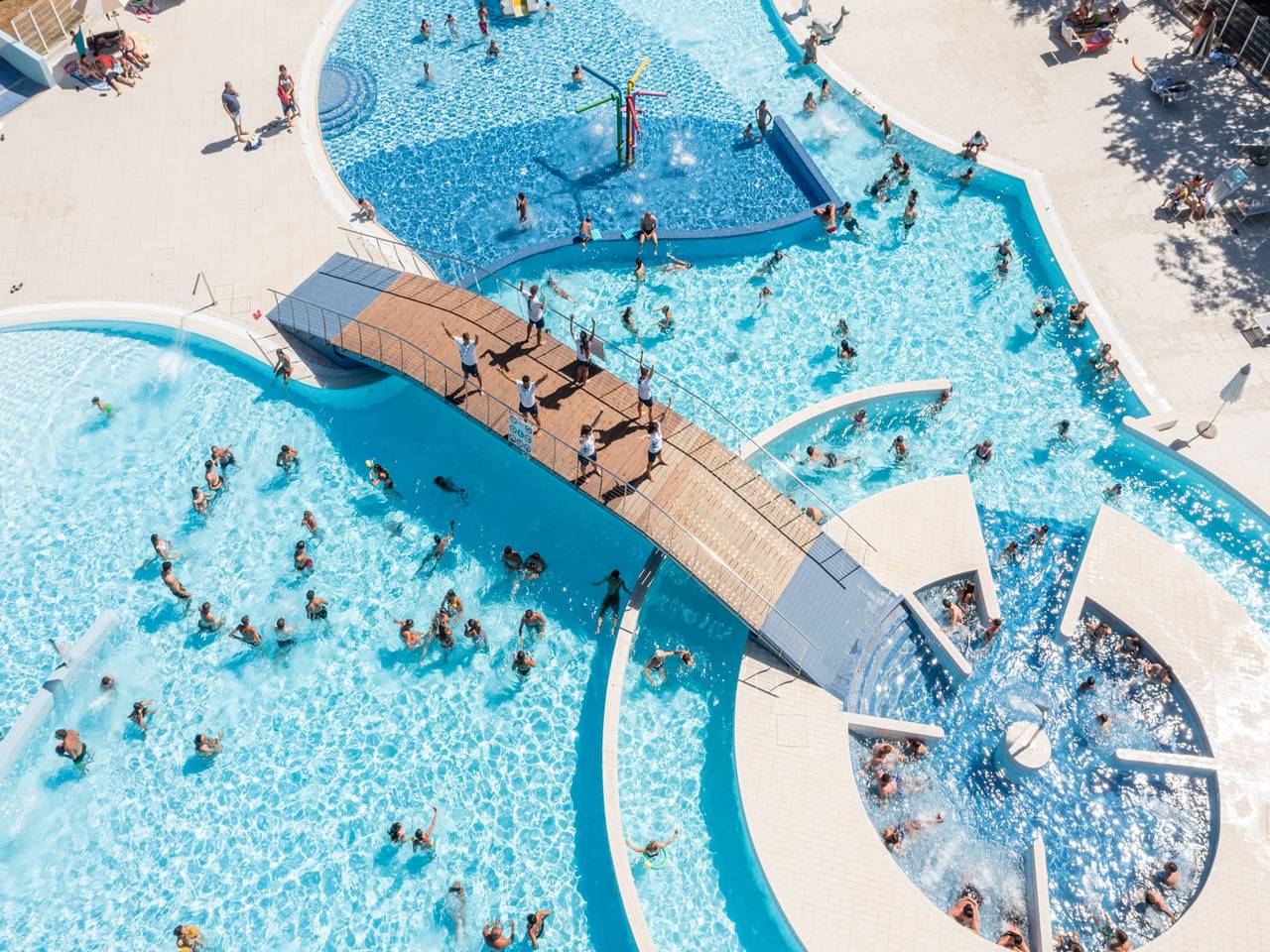 Bungalow nell'Adriano Family Camping Village in Punta Marina, Provincia di Ravenna