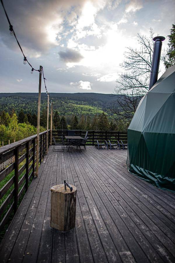 Tent in Korbielów, Silezië