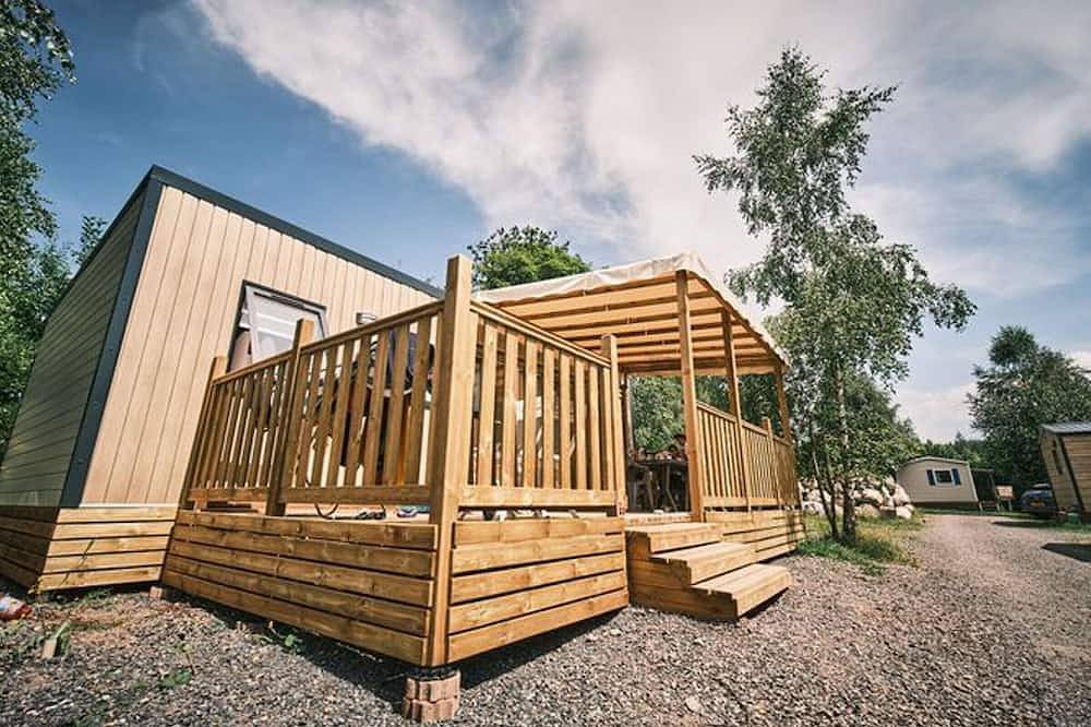 Mobil home 36m² avec terrasse - 6 personnes, 3 chambres in Granges-Aumontzey, Parc naturel régional des Ballons des Vosges
