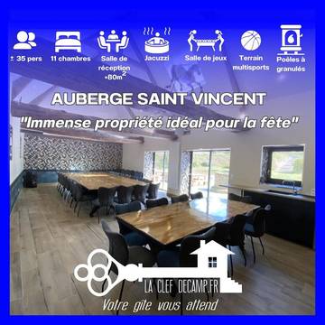 Gîte pour 35 personnes, avec jardin et vue, animaux acceptés à Plomb (Manche)