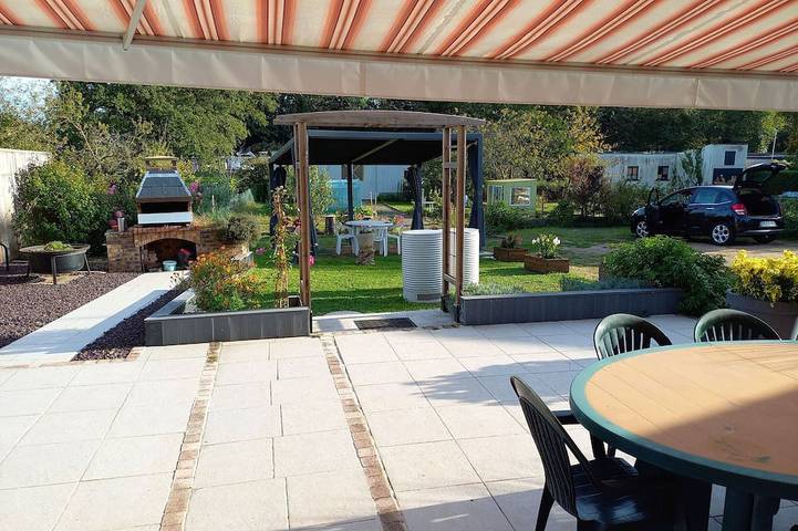 Gîte pour 6 personnes, avec jardin