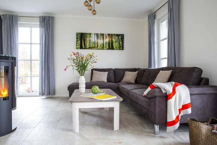 Luxushaus am Bodden mit Sauna in Bodstedt, Fuhlendorf