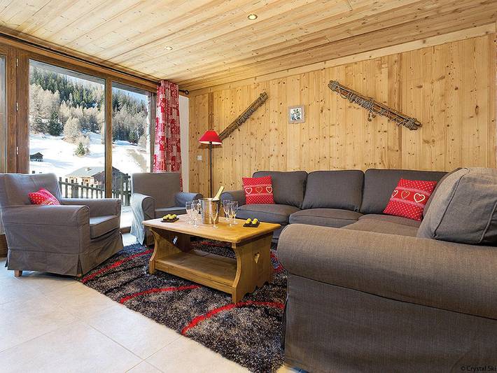 Chalet pour 12 personnes, avec jacuzzi ainsi que terrasse et sauna dans Parc National de la Vanoise - 4
