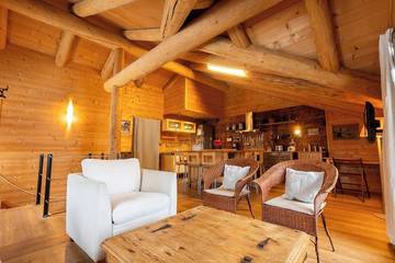 Gîte pour 6 personnes, avec jardin ainsi que jacuzzi et terrasse dans Morgins