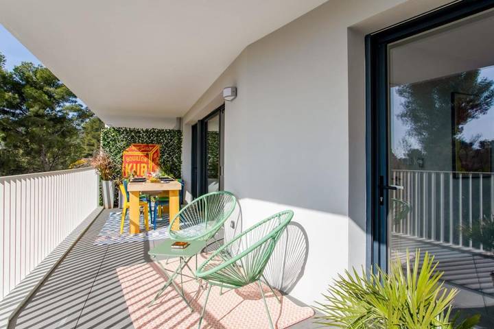 Appartement de vacances pour 2 personnes, avec balcon