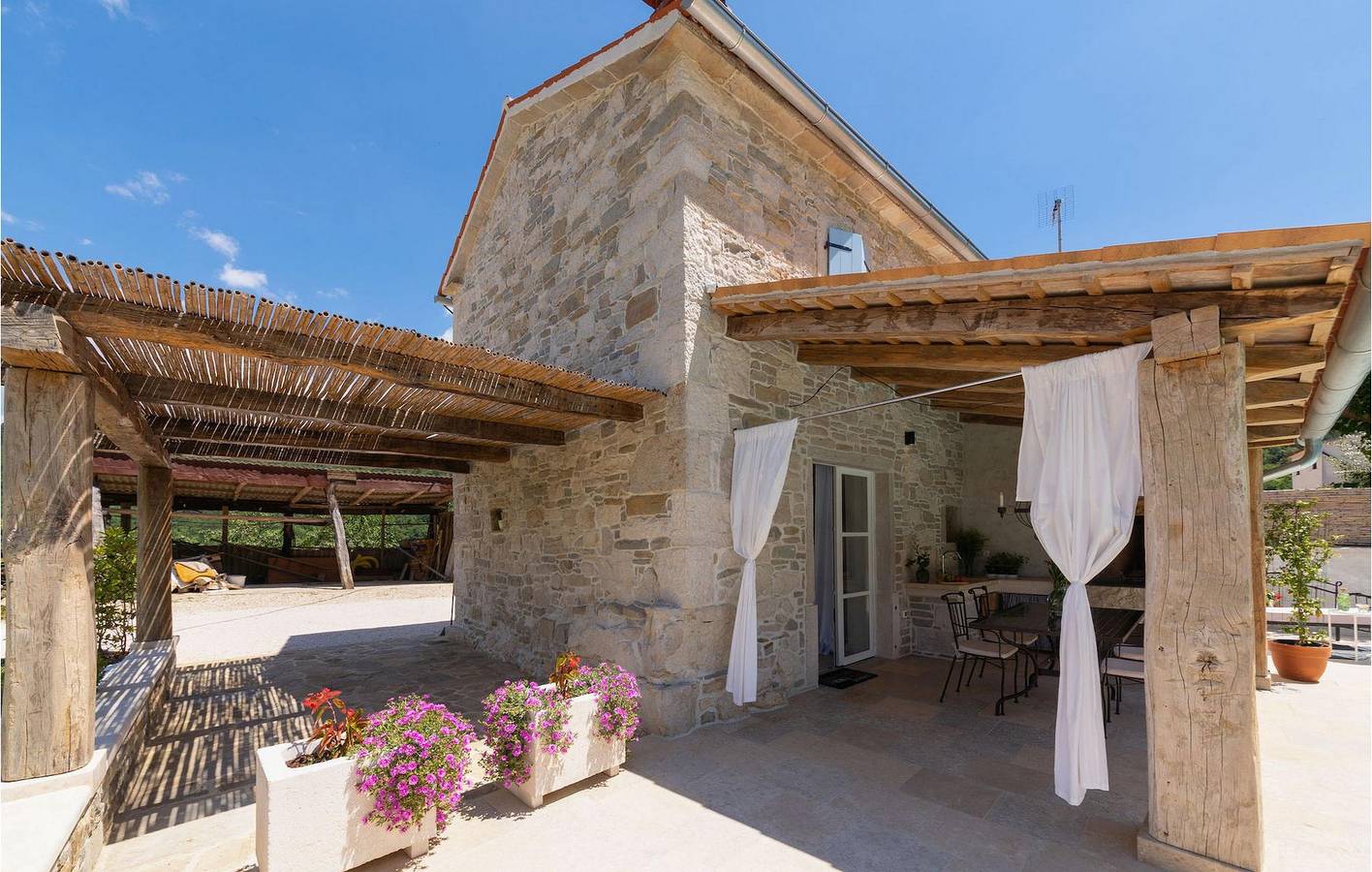 Vakantiehuis voor 4 personen met tuin in Općina Motovun, Centraal Istrië