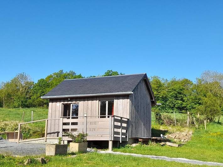 Tente pour 2 personnes, avec Balcon et Terrasse ainsi que Jardin et Vue
