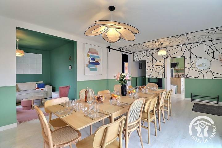 Maison de vacances pour 12 personnes, avec jardin et terrasse, animaux acceptés à Pleurtuit