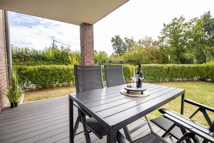Ganze Wohnung, Kirschgarten 8 – Urlaub Strandnah. im Grünen. Garten. Familienzeit. in Kellenhusen, Ostholstein