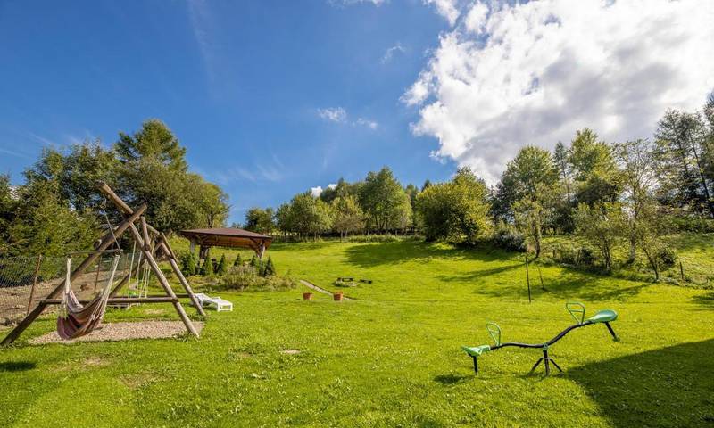 Wiejski domek dla 6 osób, z ogród i widok w Podkarpacie