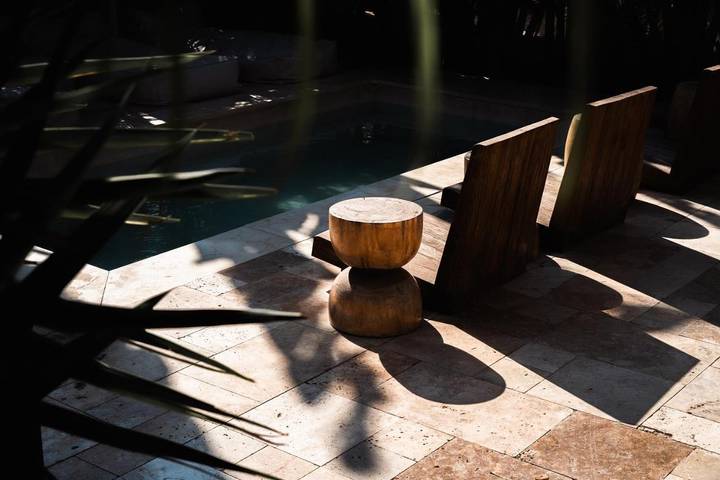 Hôtel pour 4 personnes, avec piscine ainsi que jardin et vue