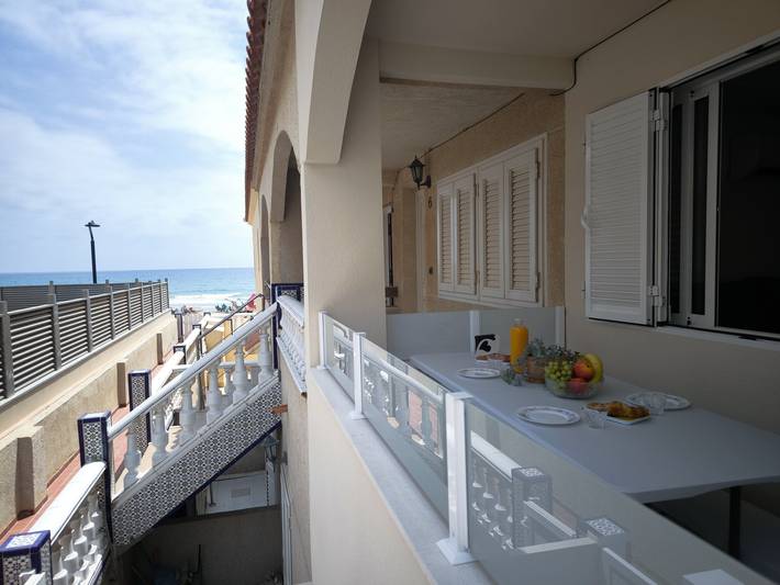 Gîte pour 6 personnes, avec balcon/terrasse et vue sur l’océan à La Mata - 3