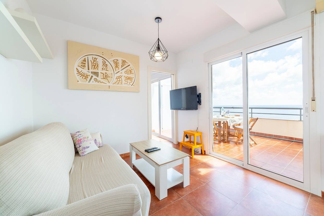 Appartement entier, Appartement 'Fabuloso Atico Con Vistas Al Mar' avec vue sur la mer, Wi-Fi et climatisation in Carboneras, Costa de Almería