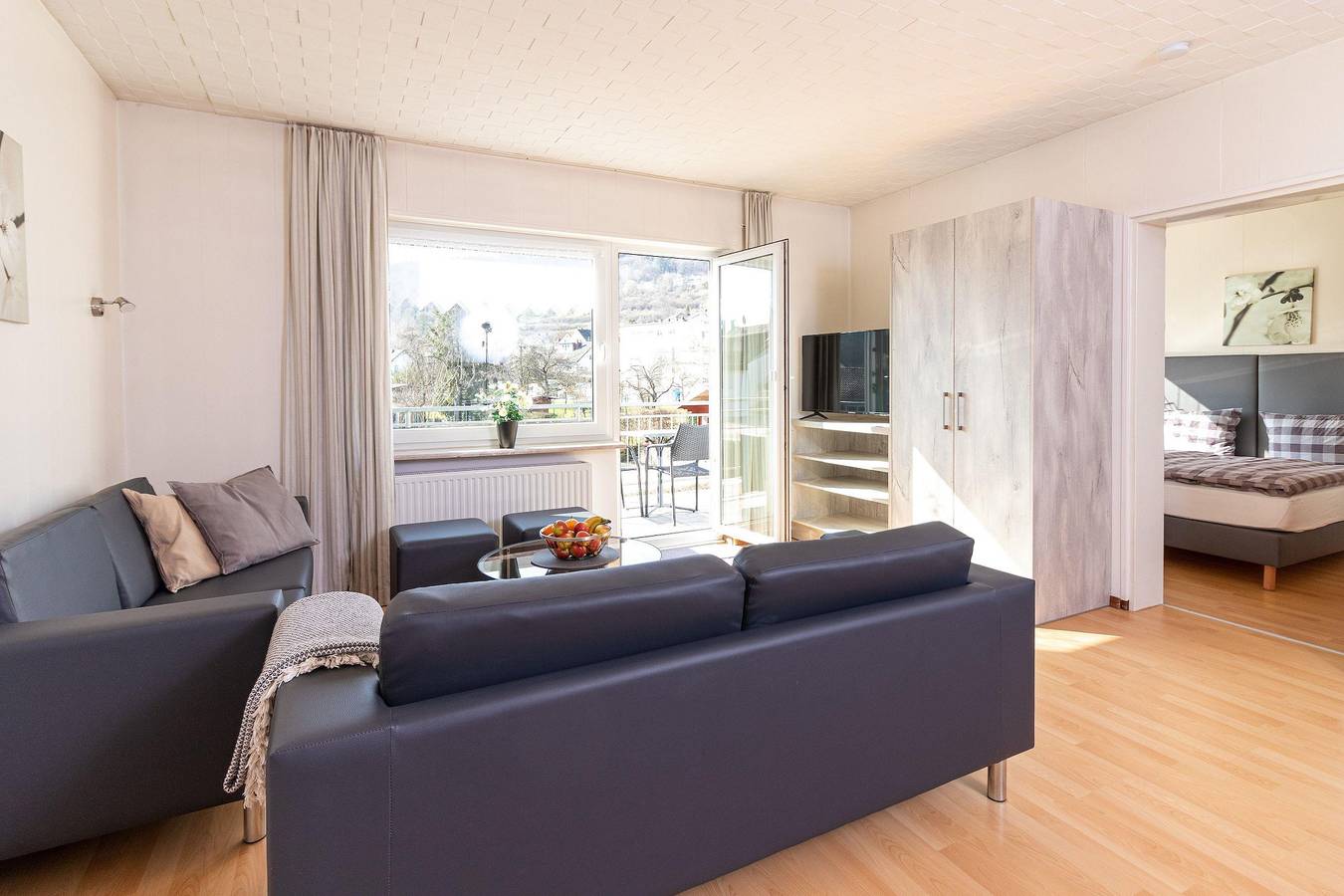 Ganze Ferienwohnung, 2-Raum-Apartment für 1-3 Personen in Bollendorf, Eifelkreis Bitburg-Prüm