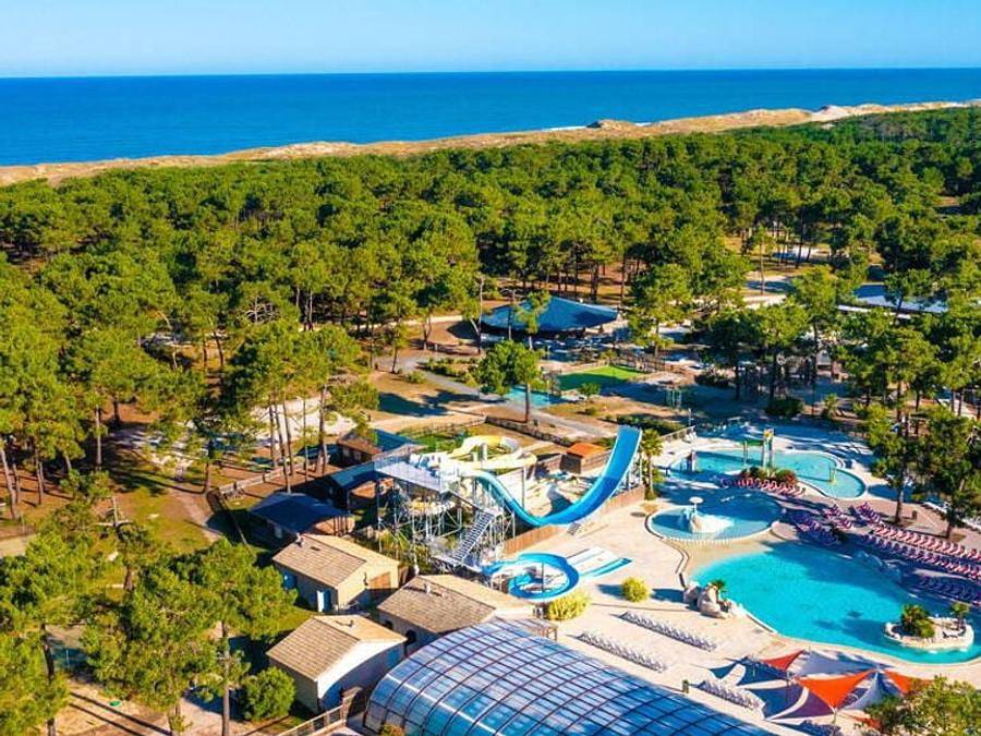 Camping Atlantic Club Montalivet - Zelt 5 personen - Eco-Lodge-Zelt | 2 Schlafzimmer | Kapazität 4/5 Personen | Ohne Bad in Vendays-Montalivet, Lesparre-Médoc und Umgebung