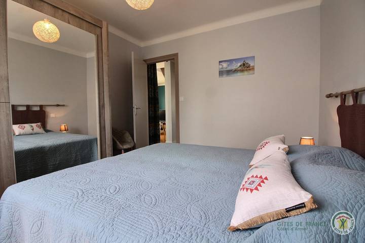 Gîte pour 6 personnes, avec jardin et terrasse, animaux acceptés à Trédrez-Locquémeau - 3