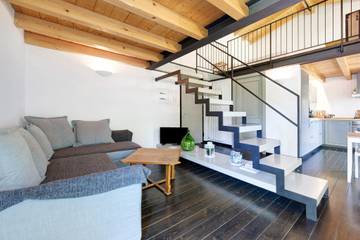 Studio für 6 Personen, mit Garten und Seeblick, mit Haustier in Toscolano-Maderno