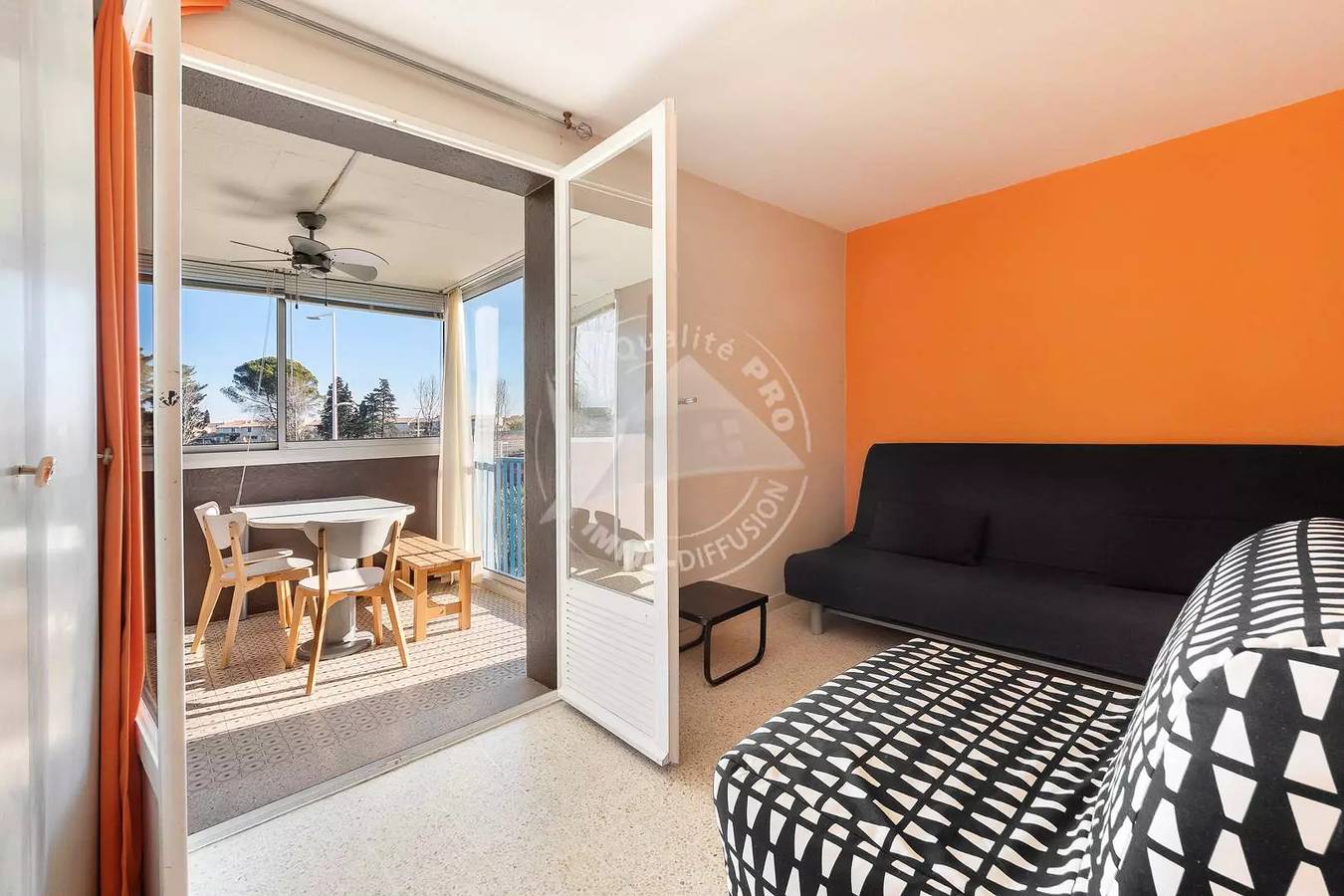 Entire apartment, As21116 - P2 city center 200m from the beach in Le Grau-du-Roi, Côte d'Améthyste