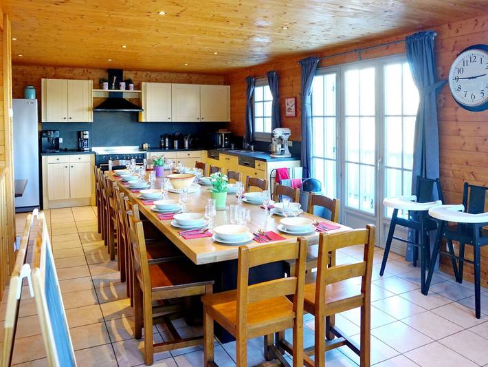 Chalet pour 16 personnes, avec sauna ainsi que terrasse et jacuzzi dans Le Corbier - 4