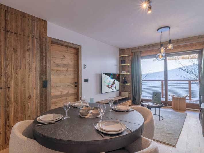 Appartement entier, Appartement élégant au cœur d'Huez, proche pistes, 4 personnes in Huez, Parc national des Écrins