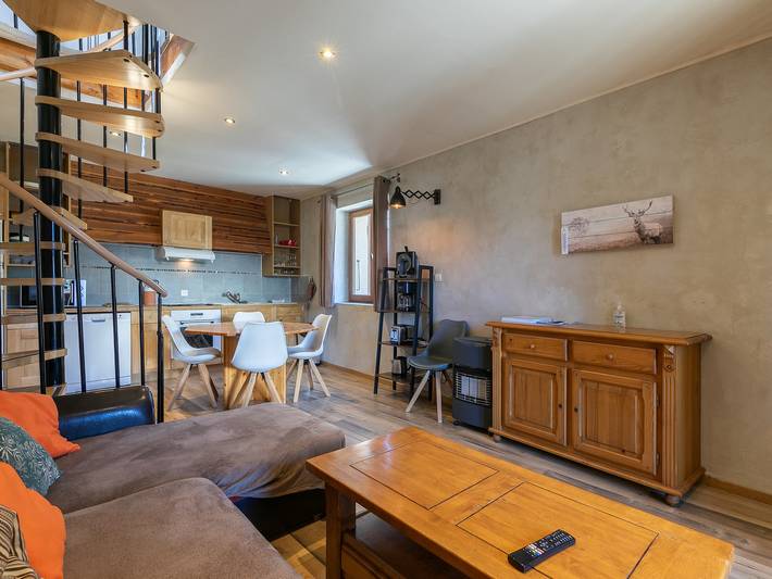 Gîte pour 4 personnes dans Office De Tourisme De Serre Chevalier - Bureau Du Monetier Les Bains - 2