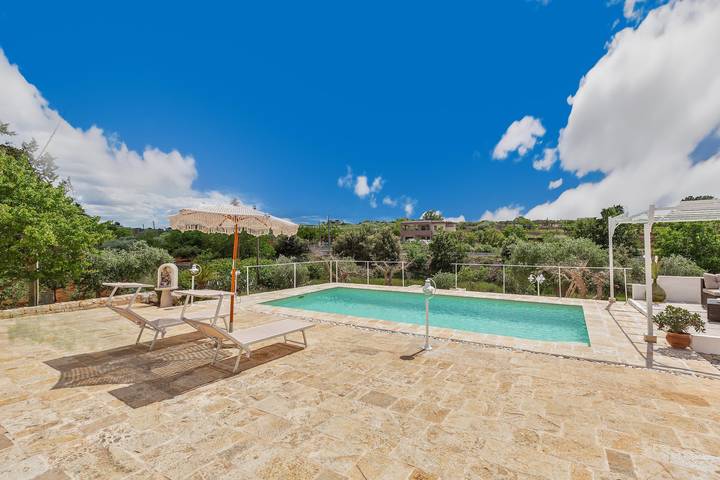 Trullo für 3 Personen, mit Pool und Garten in Apulien - 4