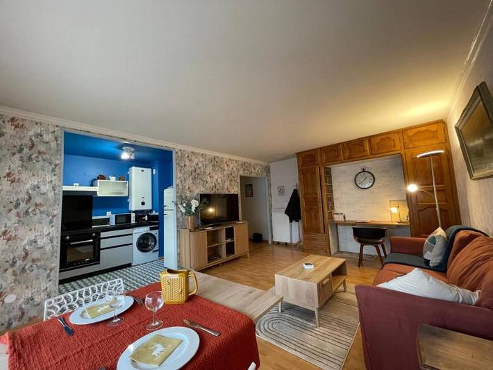 Gîte pour 2 personnes, avec balcon, animaux acceptés dans Casino les 4 Chemins