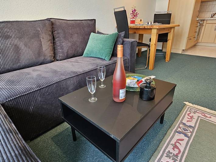 Ferienwohnung für 2 Personen, mit Balkon/Terrasse und Balkon sowie Meerblick in Sahlenburg - 4