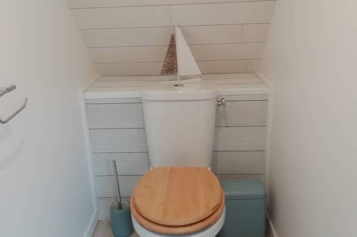 Schönes renoviertes Haus 2019 Meer 400 m umzäunten Garten ruhiges Licht Wifi in Crozon, Iroise