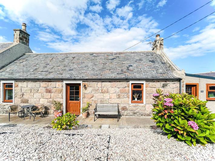 Cottage for 4 people, with garden in Moray
