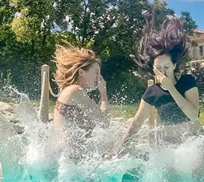Camping pour 4 personnes, avec bassin pour enfant dans le Gers