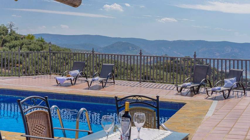 Casa rural para 8 personas, con piscina y balcón/terraza en Iznájar - 4