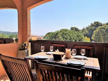 Appartement De Vacances pour 3 Personnes dans Bormes-les-Mimosas, Région de Toulon, Photo 1