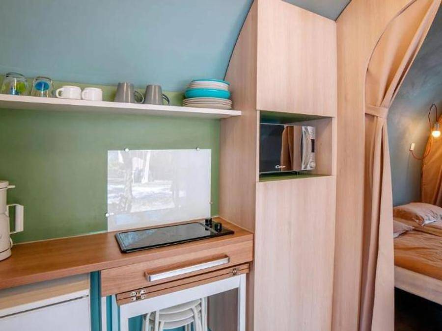 Trasimeno Glamping Resort - Zelt 4 personen - Coco Suite mit Klimaanlage in Passignano sul Trasimeno, Lago Trasimeno