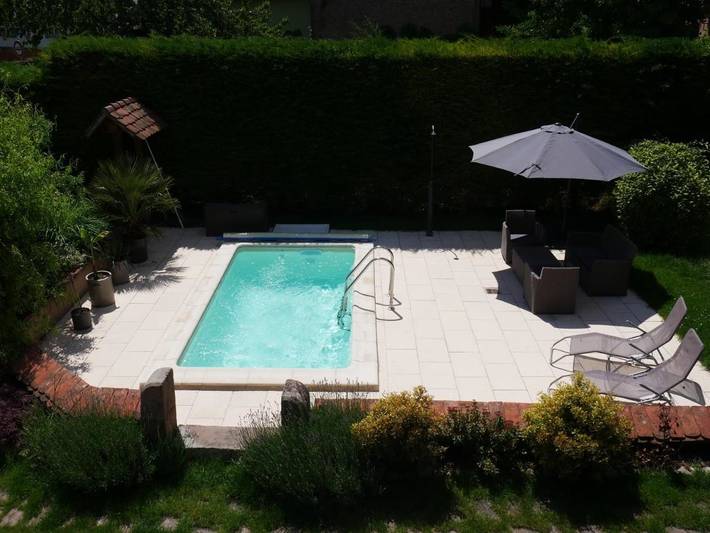 Location de vacances pour 6 personnes, avec vue ainsi que piscine et jardin, adapté aux familles à Sundhouse - 2