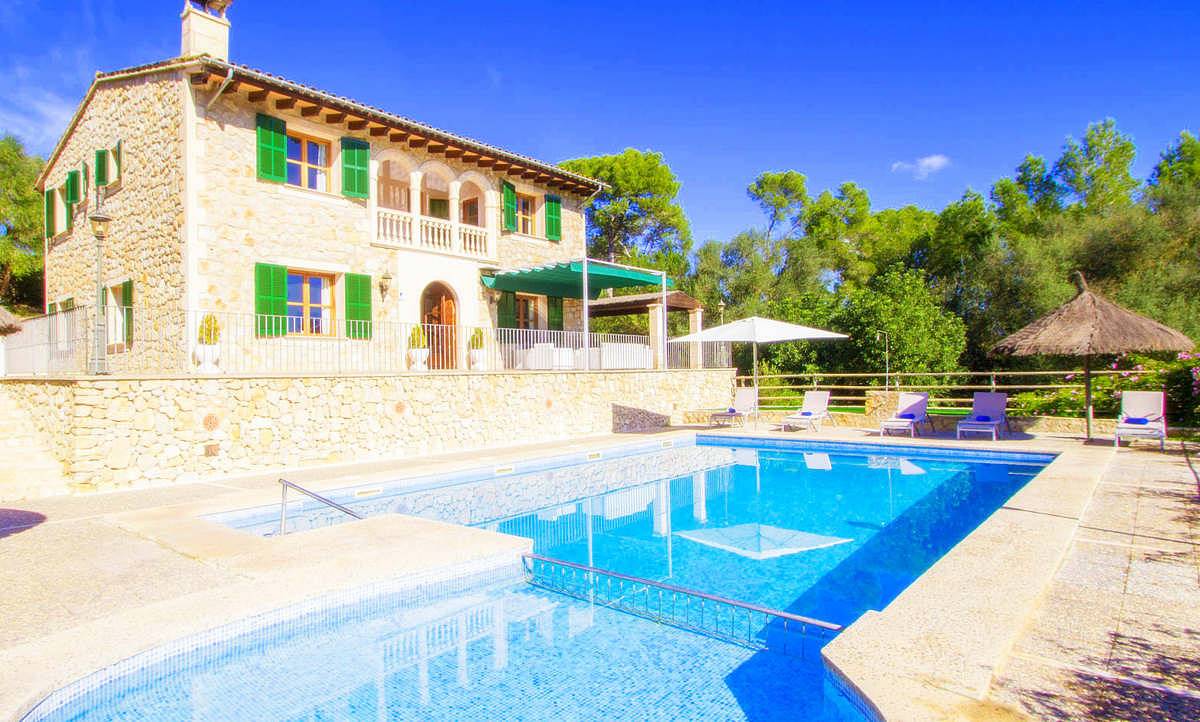 Villa pour 10 Personnes dans Petra, Majorque l'intérieur des terres