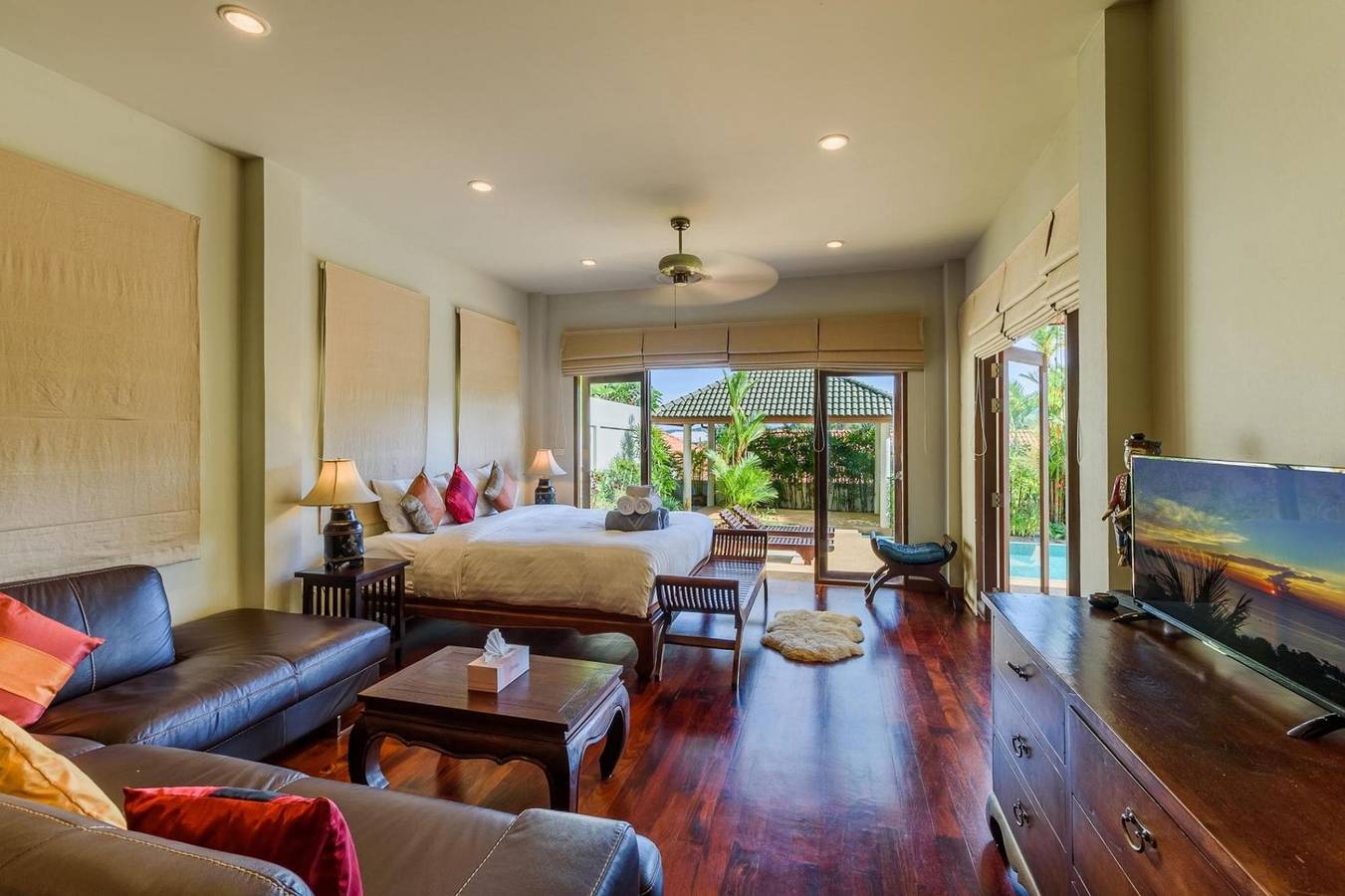 Villa für 4 Personen mit Garten in Karon